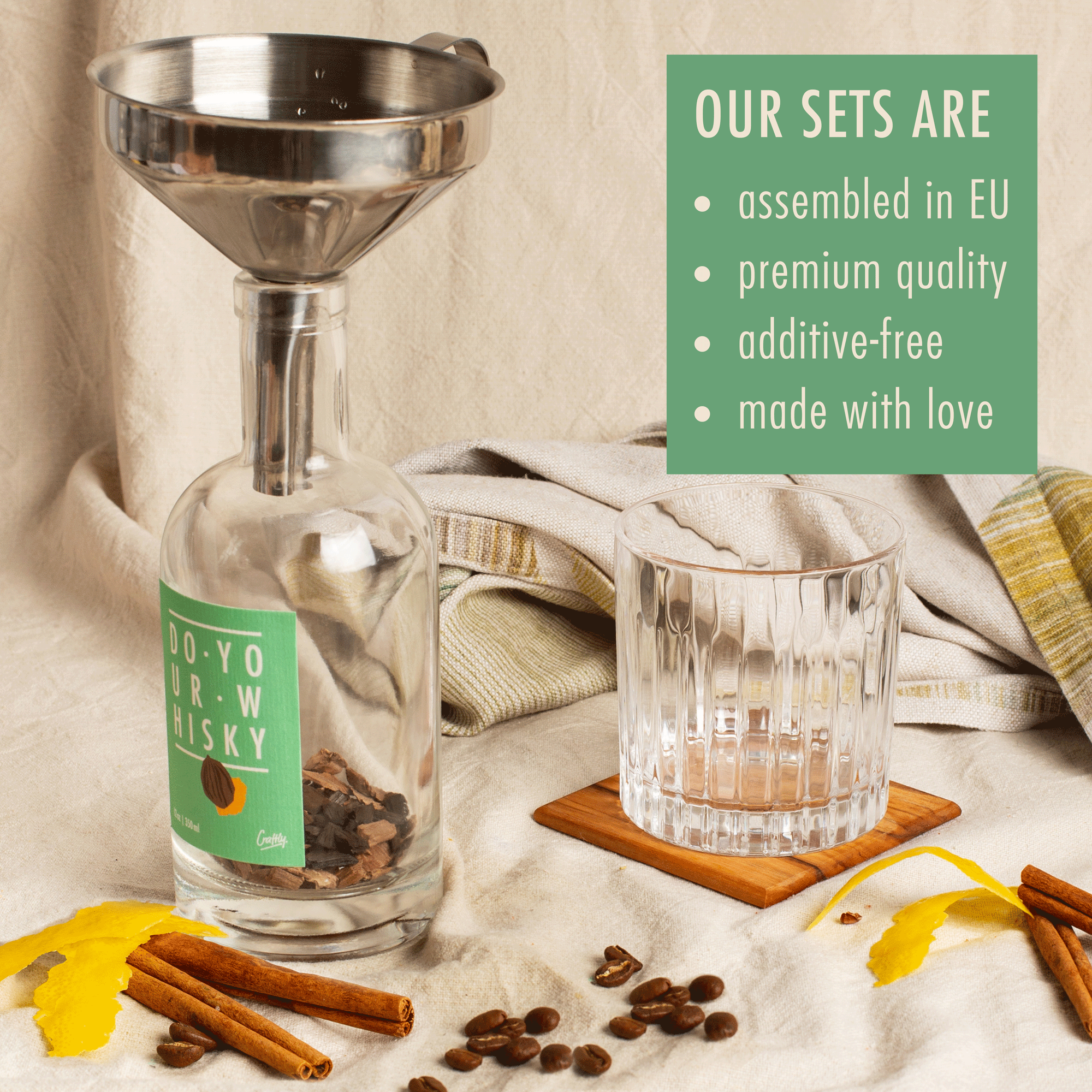Whiskey Infusion Kit