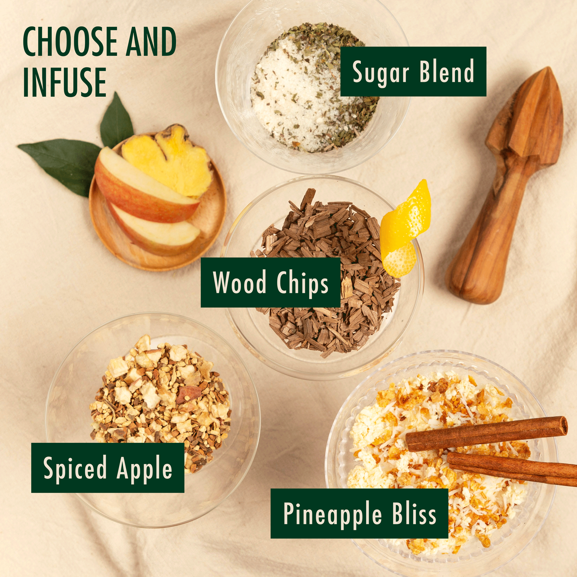 Rum Cocktail Infusion Kit