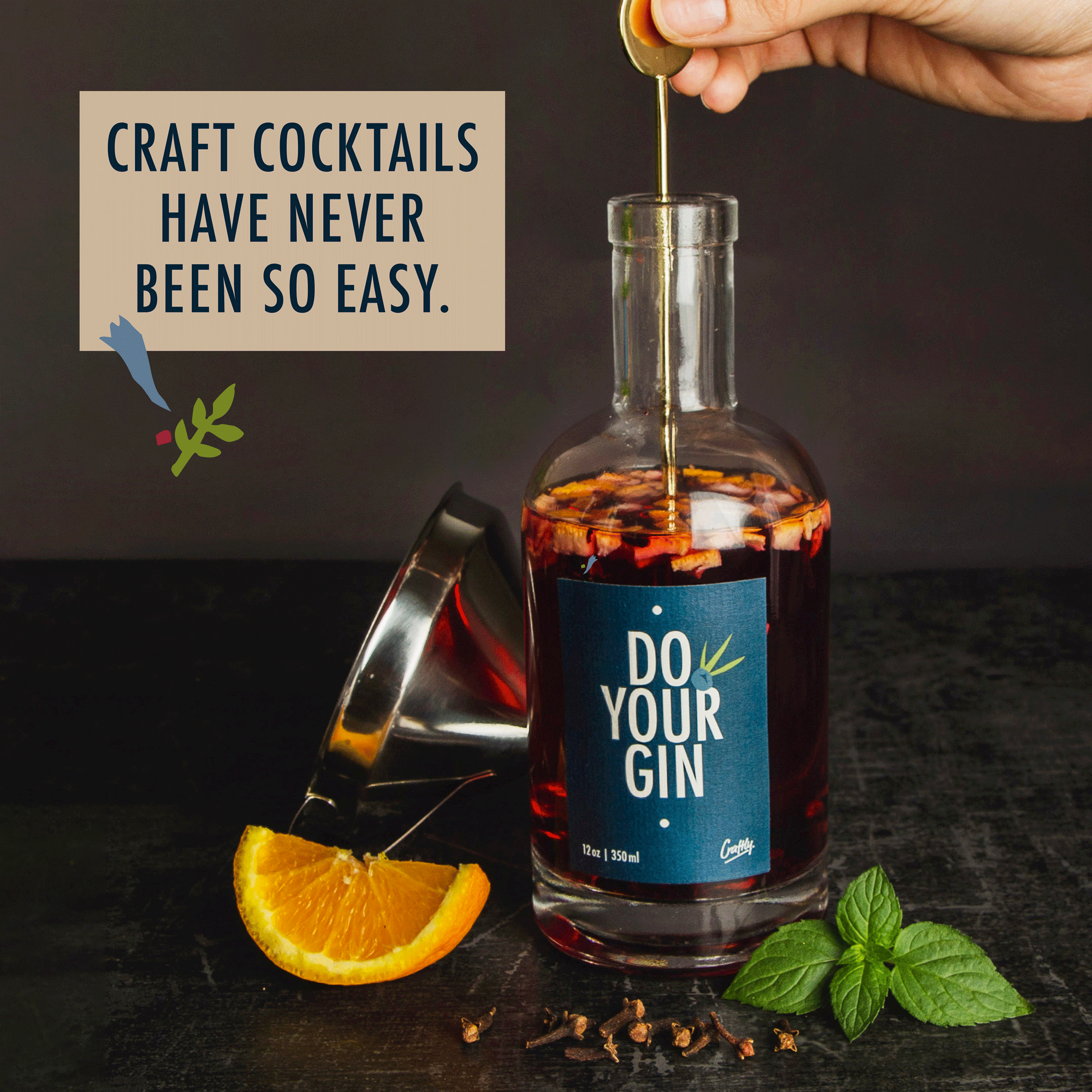 Gin Cocktail Infusion Kit