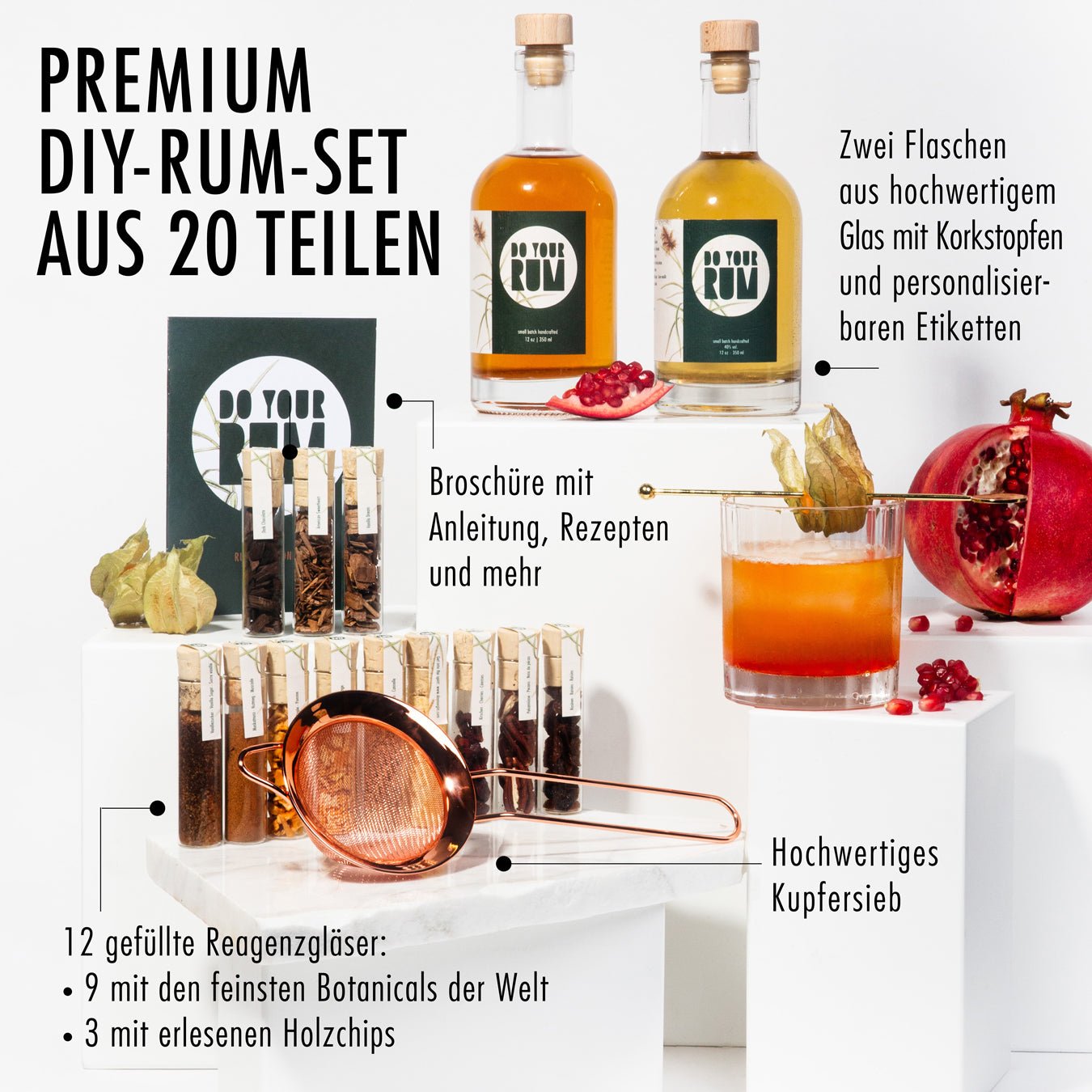 DO YOUR RUM - DIY Rum Set zum Selber Machen - Craftly EU