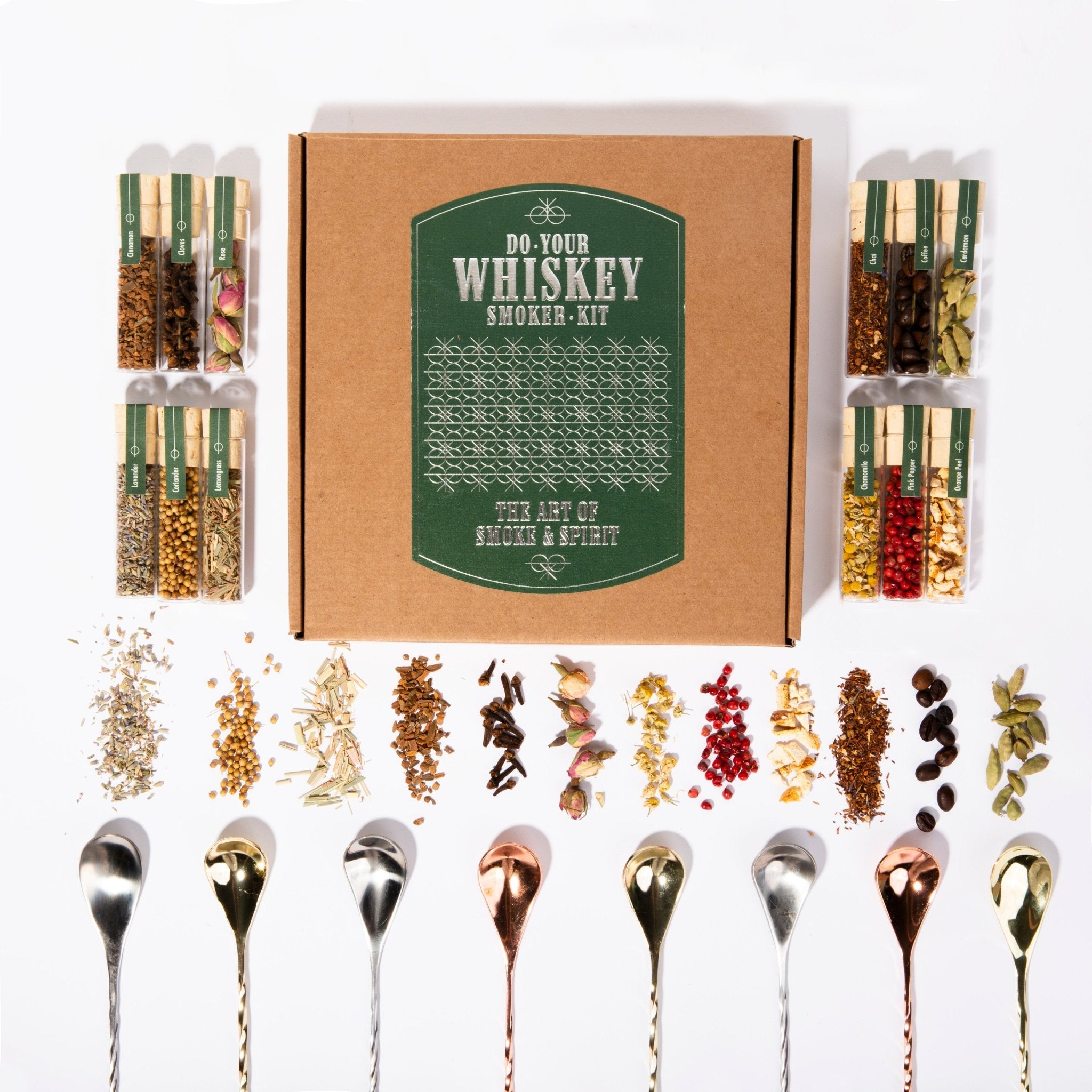 Whiskey Smoker Botanikset zum Räuchern und Aromatisieren - Craftly EU