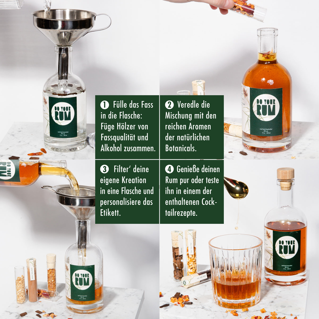 DO YOUR RUM - DIY rum set to make yourself