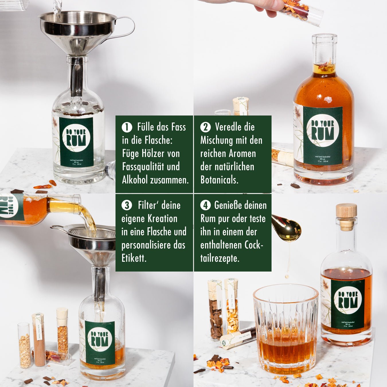 DO YOUR RUM - DIY Rum Set zum Selber Machen - Craftly EU