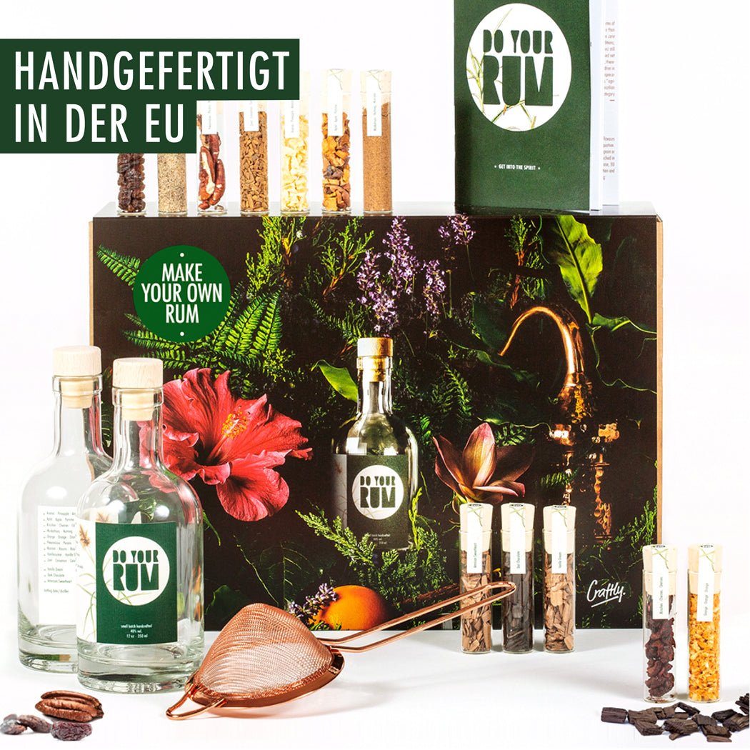 DO YOUR RUM - DIY Rum Set zum Selber Machen - Craftly EU
