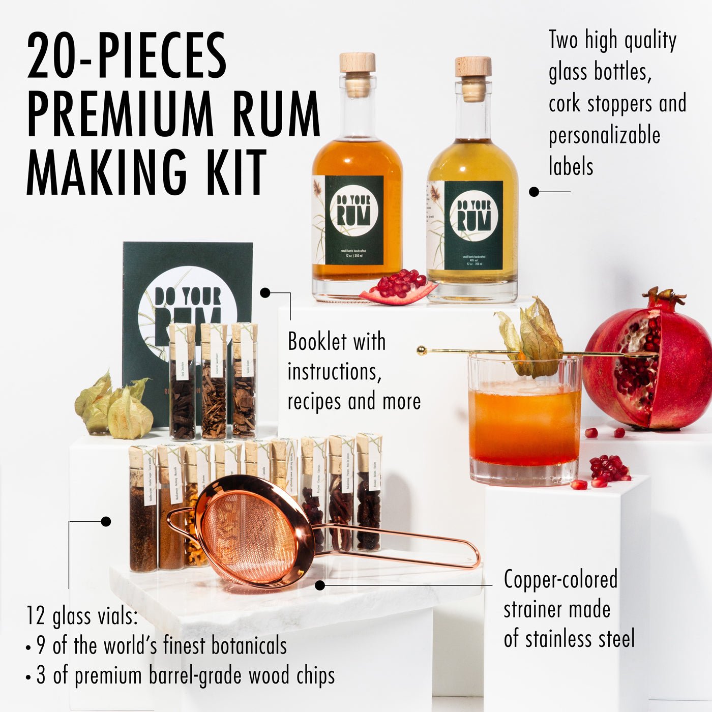 DO YOUR RUM - Rum Making Kit - Craftly EU