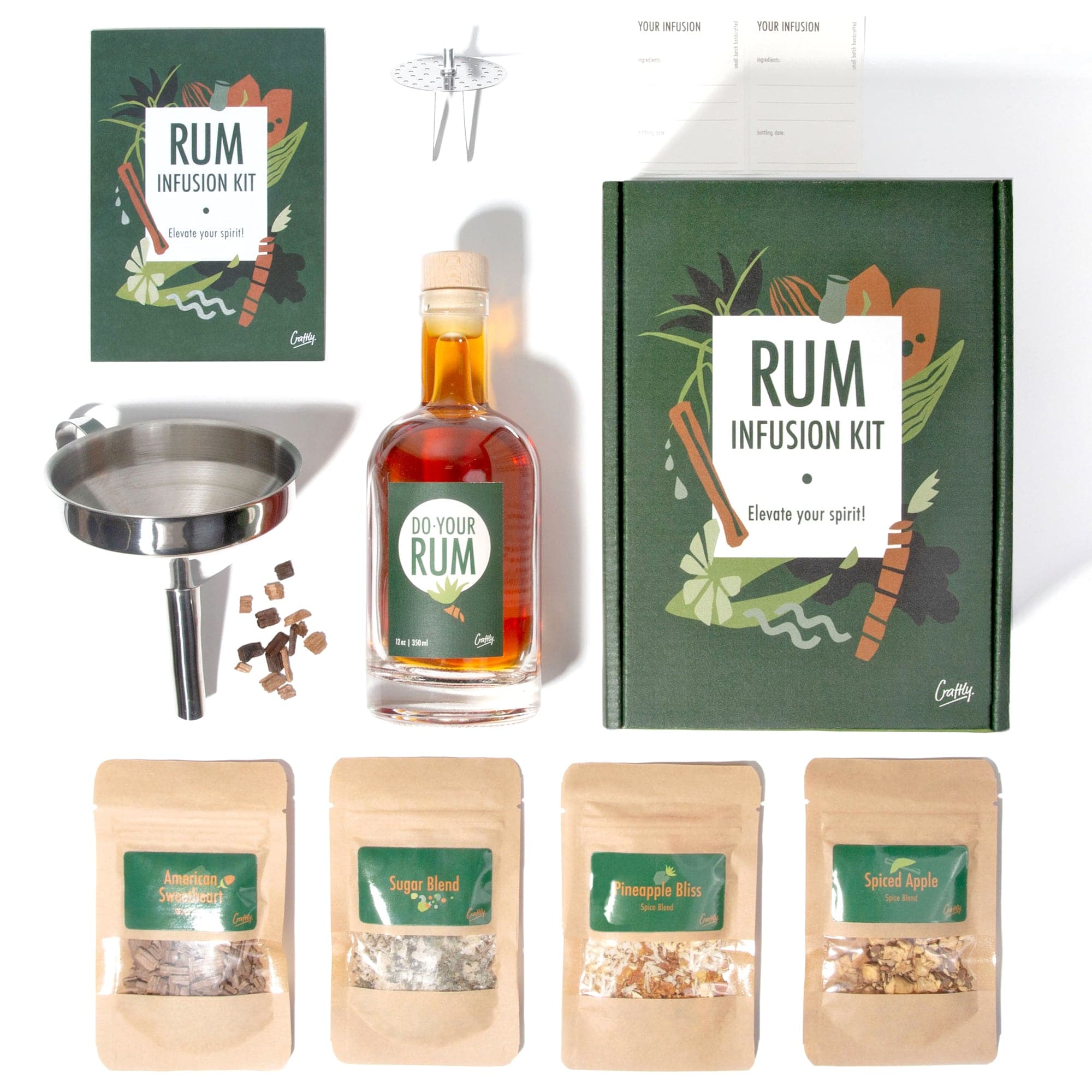 Set d'infusion de rhum DIY